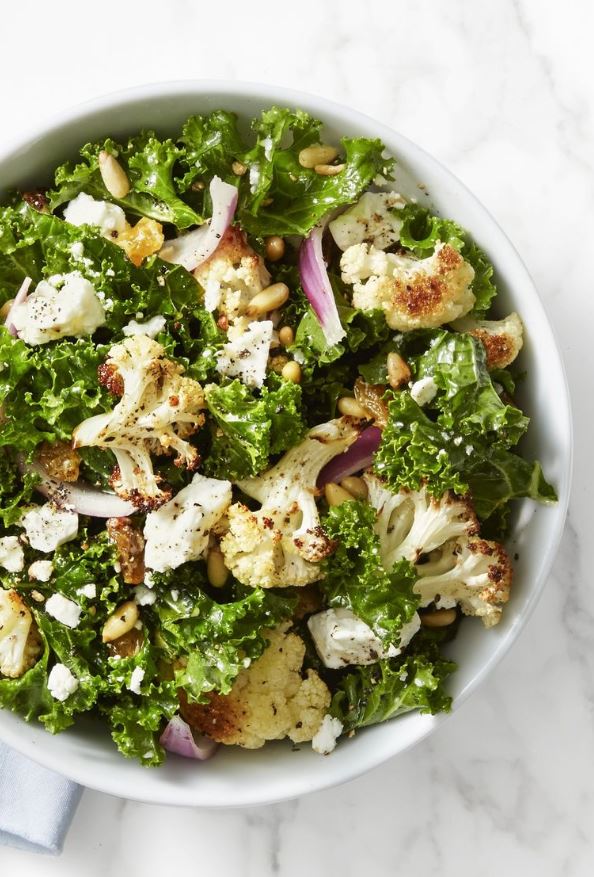 Kale And Roasted Cauliflower Salad
