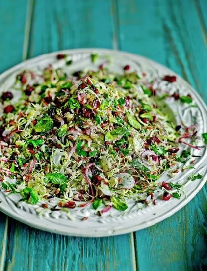 Wild Rice & Brussels Sprout Super Salad