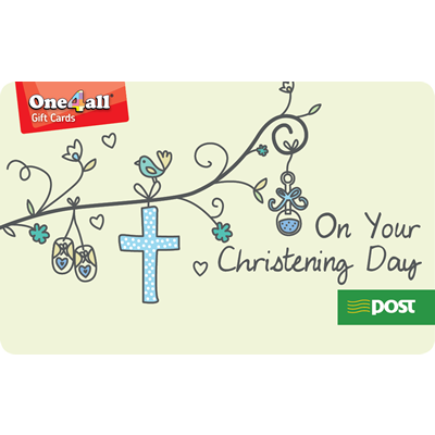 Christening card