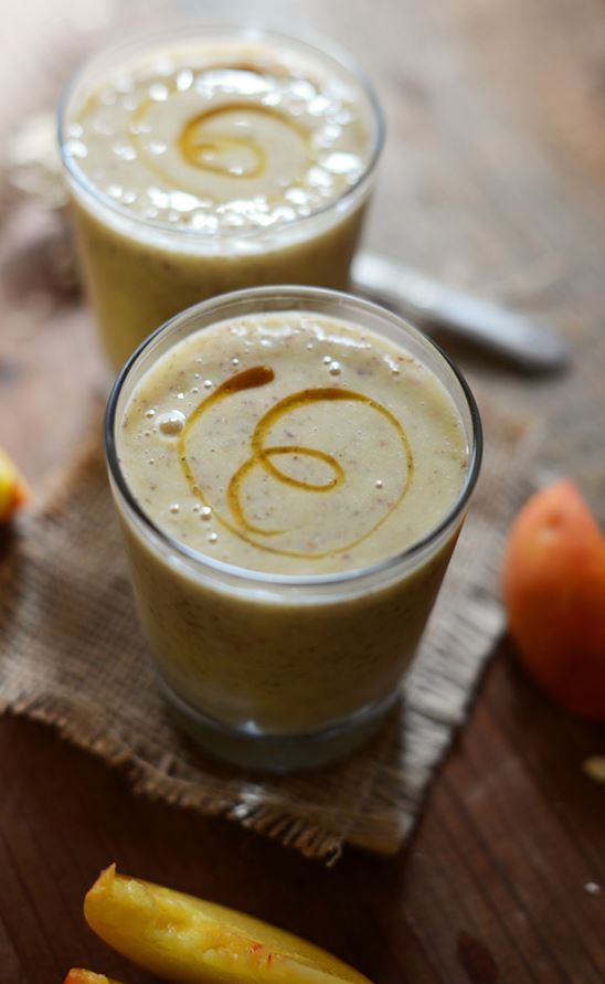 Peach Oat Smoothie